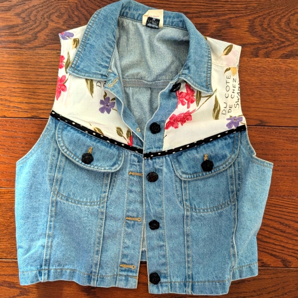 Romeo Romeo - Vintage Y2K Denim Vest Made in USA - Picture 1 of 6